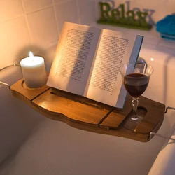 Bath Made Of Books Photo