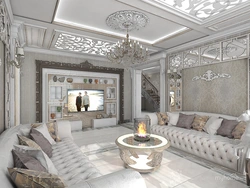 Turkish living room interiors photo