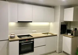 Кухня Белая Акриловая Фото