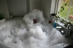 Облака в ванной фото