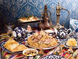 Oriental cuisine photo