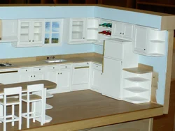 Photo of paper kitchen