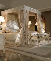 Photo of a rich bedroom