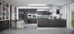 Kitchen panorama photo