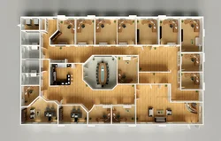 Photo of the living room from above