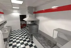 Photo of pizzeria kitchen