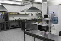 Photo of pizzeria kitchen