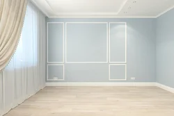Photo of an empty living room