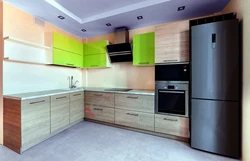 Laminated kitchen photo