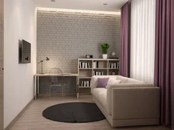 Дизайн гостевой спальни с диваном