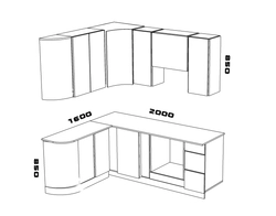 Mətbəx dizaynı 2000-2000
