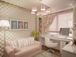 Детская спальня с диваном дизайн