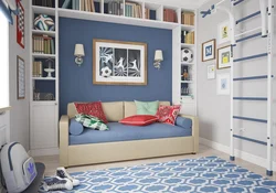 Children's bedroom with sofa design