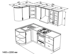 Дизайн Кухни 2800 На 2800
