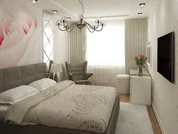 Design bedroom 50 sq m