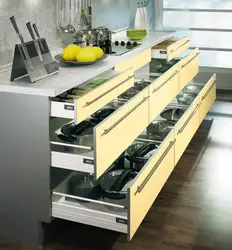 Kitchens with drawers design