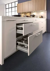 Kitchens with drawers design