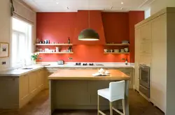 Кухни с рыжим полом дизайн