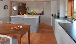 Кухни С Рыжим Полом Дизайн
