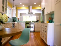 Kitchens With Red Floor Design