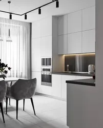 Kitchens in gray design 2023
