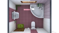 Bathroom 1 by 1 5 design