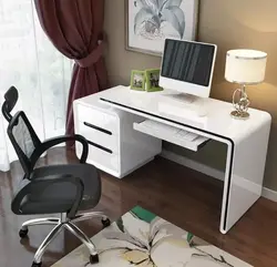 Стол письменный в спальню современный дизайн