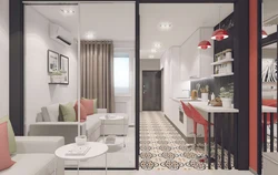 Apartment Design 34 Sq M With Loggia