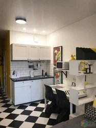Design studio 20 sq m with kitchen peak