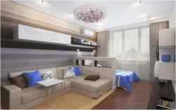 Bedroom Design Living Room 15 Sq M With Balcony