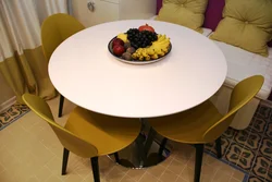 Kitchen Table For A Small Kitchen Round Modern Design