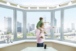 Photo of a window in an apartment