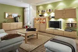 Фото квартиры с деревянной мебелью
