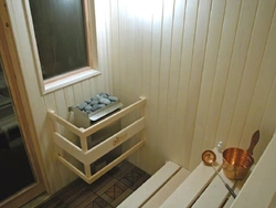 Sauna on the balcony in the apartment photo