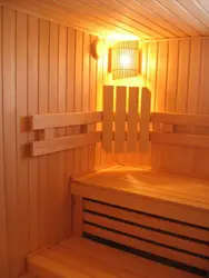 Sauna on the balcony in the apartment photo