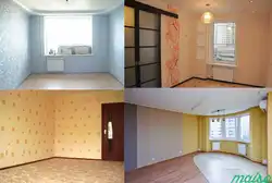 Rooms after renovation in the apartment photo