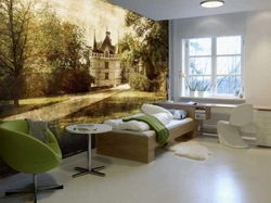 Landscapes On The Wall In The Apartment Photo