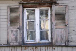 Старые деревянные окна в квартире фото