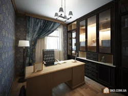 Дизайн маленького кабинета в квартире фото реальные