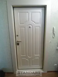 Входная дверь в квартиру с доборами фото
