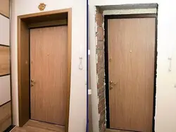 Entrance Door To The Apartment With Extensions Photo