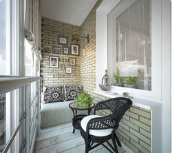 Balcony In Provence Style In An Apartment Photo