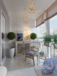 Balcony In Provence Style In An Apartment Photo