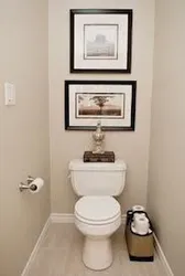 What color to paint the toilet in the apartment photo