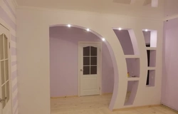 How to make partitions from plasterboard in an apartment photo