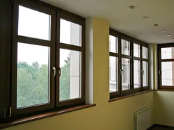 Window color in the apartment interior