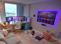 Компьютерная комната дизайн в квартире