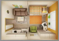 Дизайн Квартиры С Двумя Детскими Комнатами