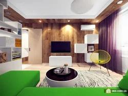 Apartment design 56 sq m 2 rooms