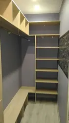 Storage room design in a Khrushchev-era two-room apartment